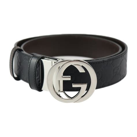 gucci belt black interlocking g|Gucci interlocking g reversible belt.